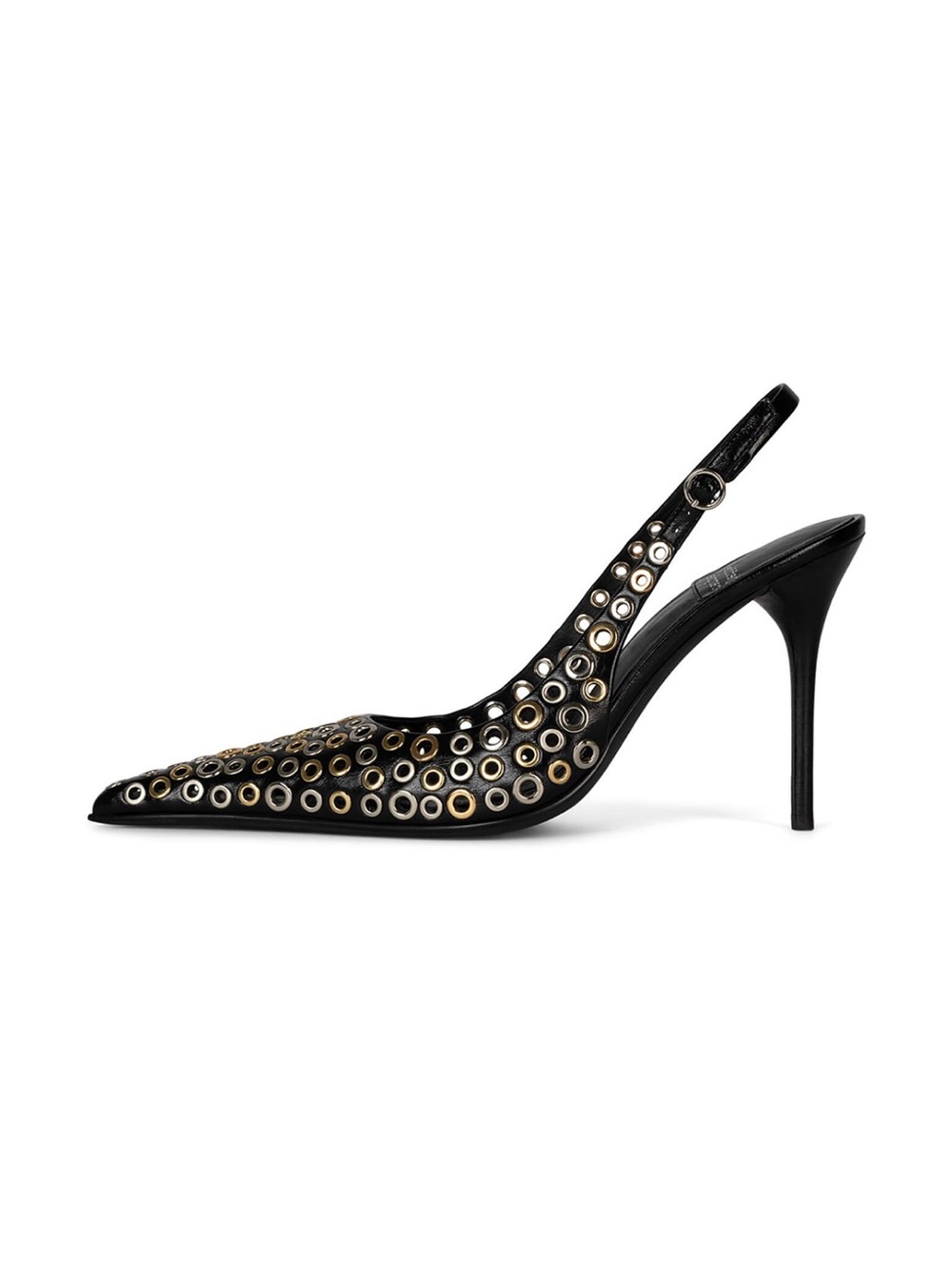 Jeffrey Campbell Women’s Youwish G Eyelit Slingback Pumps